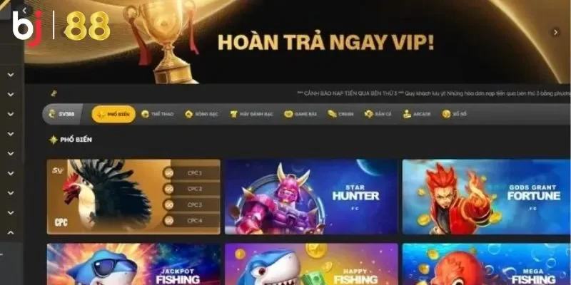 Trải nghiệm trên app BJ88 giúp bạn tiện lợi hơn khi chơi game